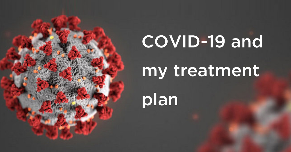 KIdney Cancer Canada: COVID-19 and my treatment plan