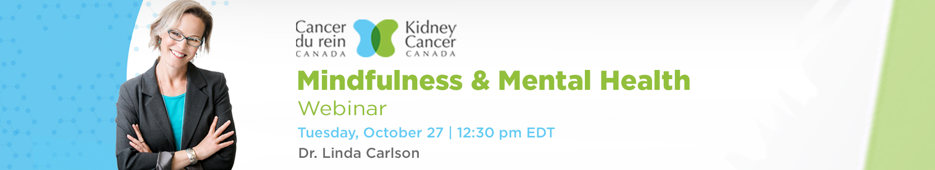 Dr. Linda Carlson - Kidney Cancer Canada Webinar Mindfulness & Mental Health